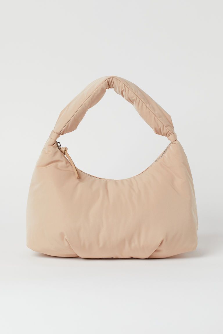 H & M - Padded Handbag - Beige | H&M (US + CA)