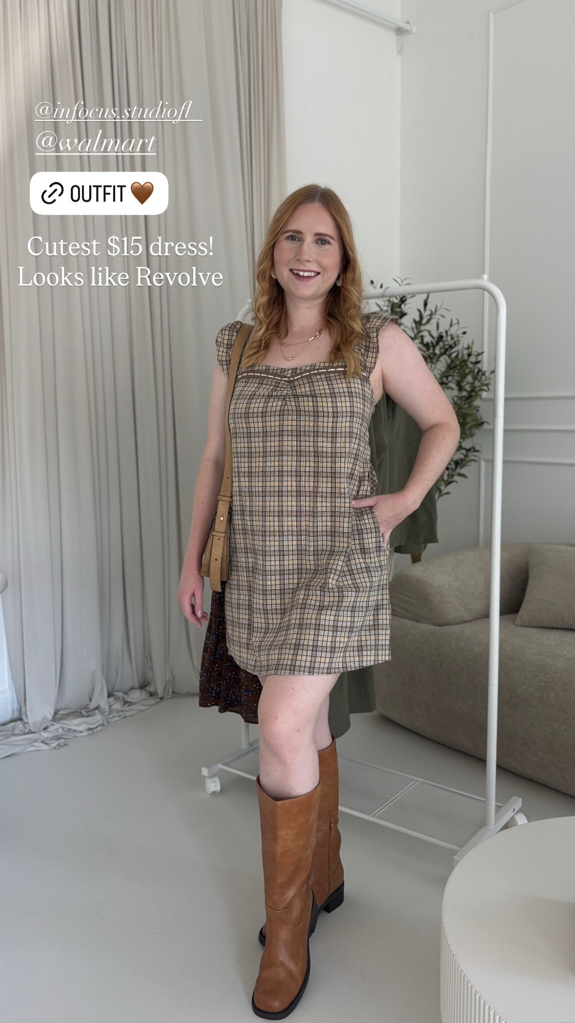 $15 plaid dress size medium at @Walmart

#LTKSeasonal #LTKgrwm #LTKootd