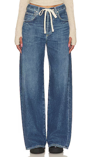 Brynn Trouser Jeans in Atlantis | Revolve Clothing (Global)