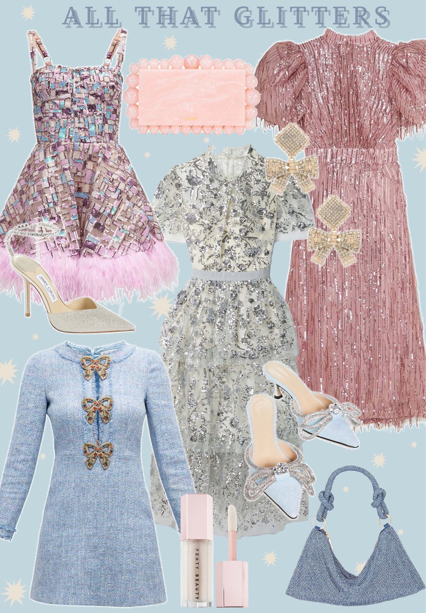 Dress, sequin dress, bow dress, pink dress, wedding guest dresses #competition

#LTKFind #LTKstyletip