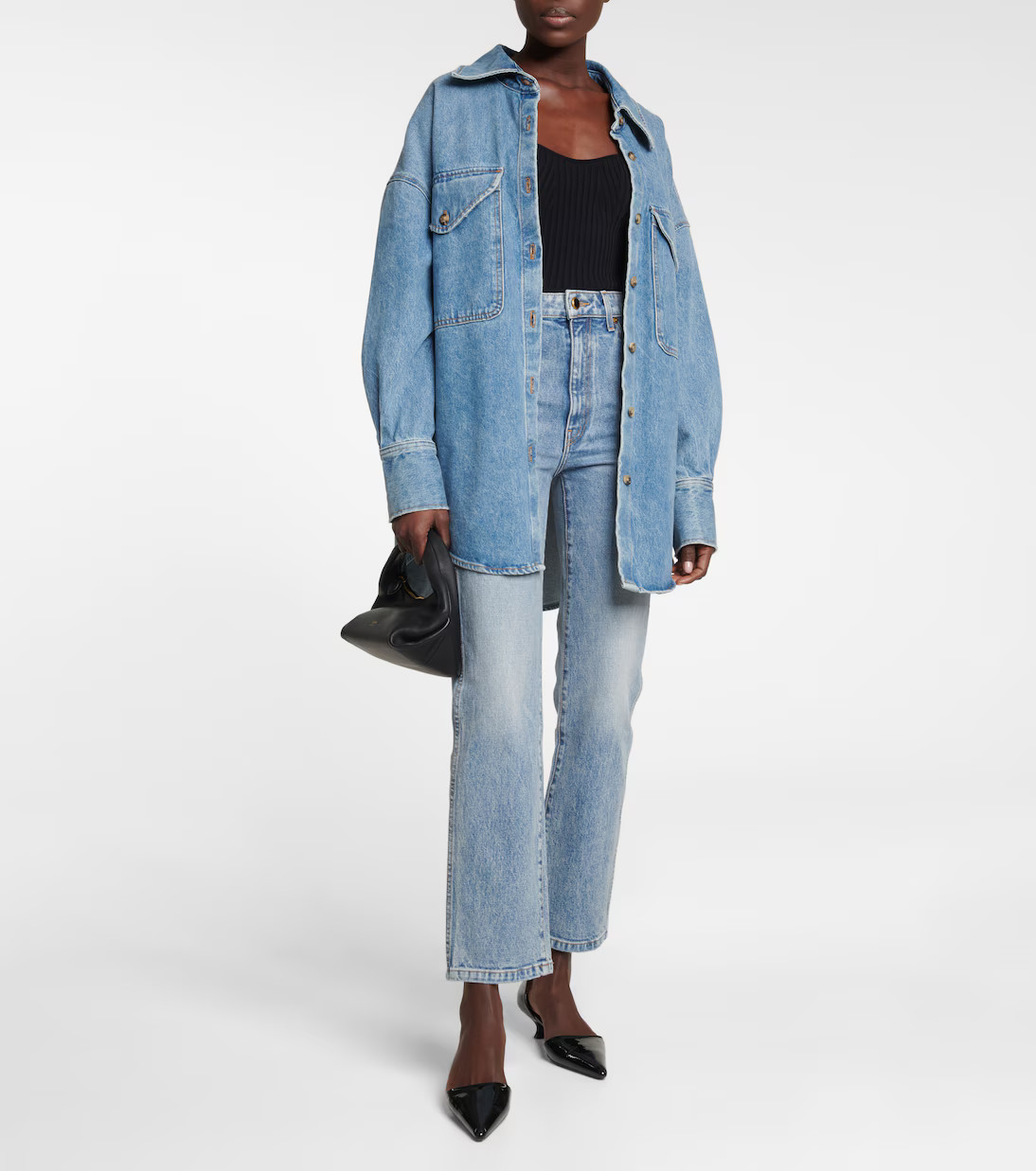 Abigail high-rise straight jeans | Mytheresa (UK)