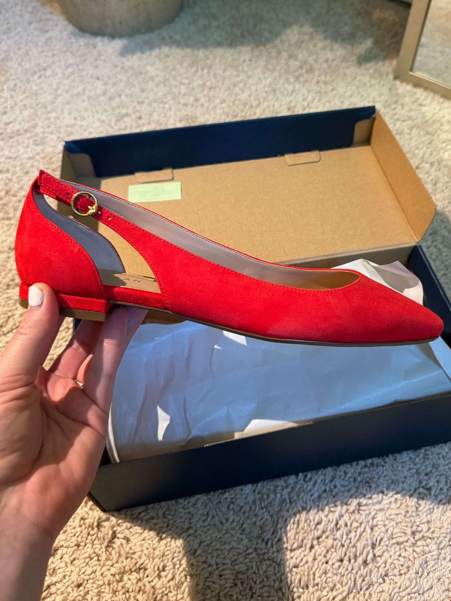 Y’all these flats are still currently in stock in almost ALL sizes! So so pretty and perfect for fall. I will be wearing these constantly and I love the buckle detail. Originally $150 and on sale for $99. True to size 

#LTKSummerSales #LTKSaleAlert #LTKxNSale