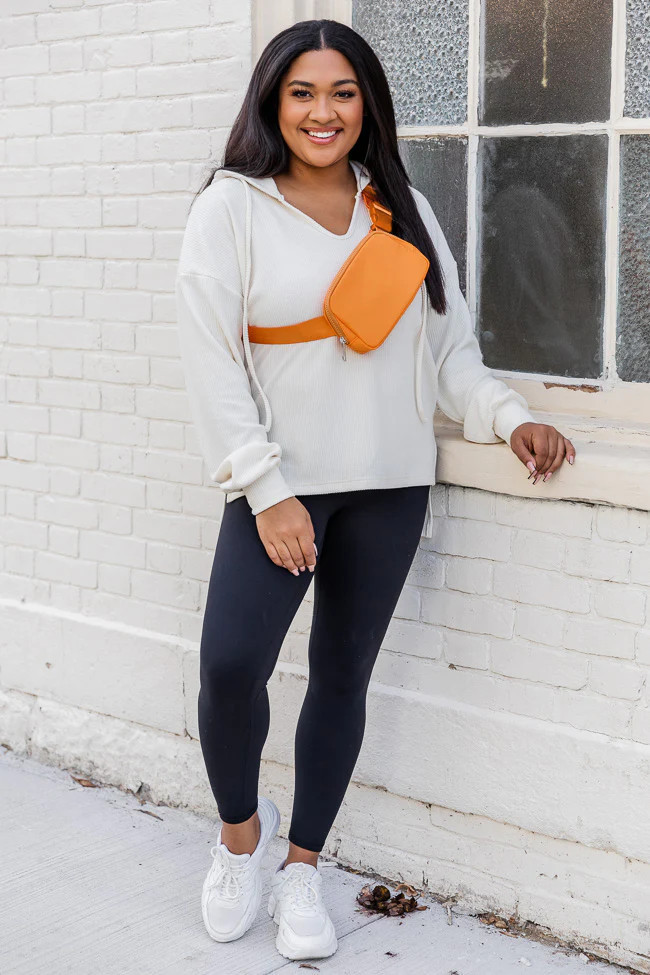 Places To Go Orange Belt Bag | Pink Lily