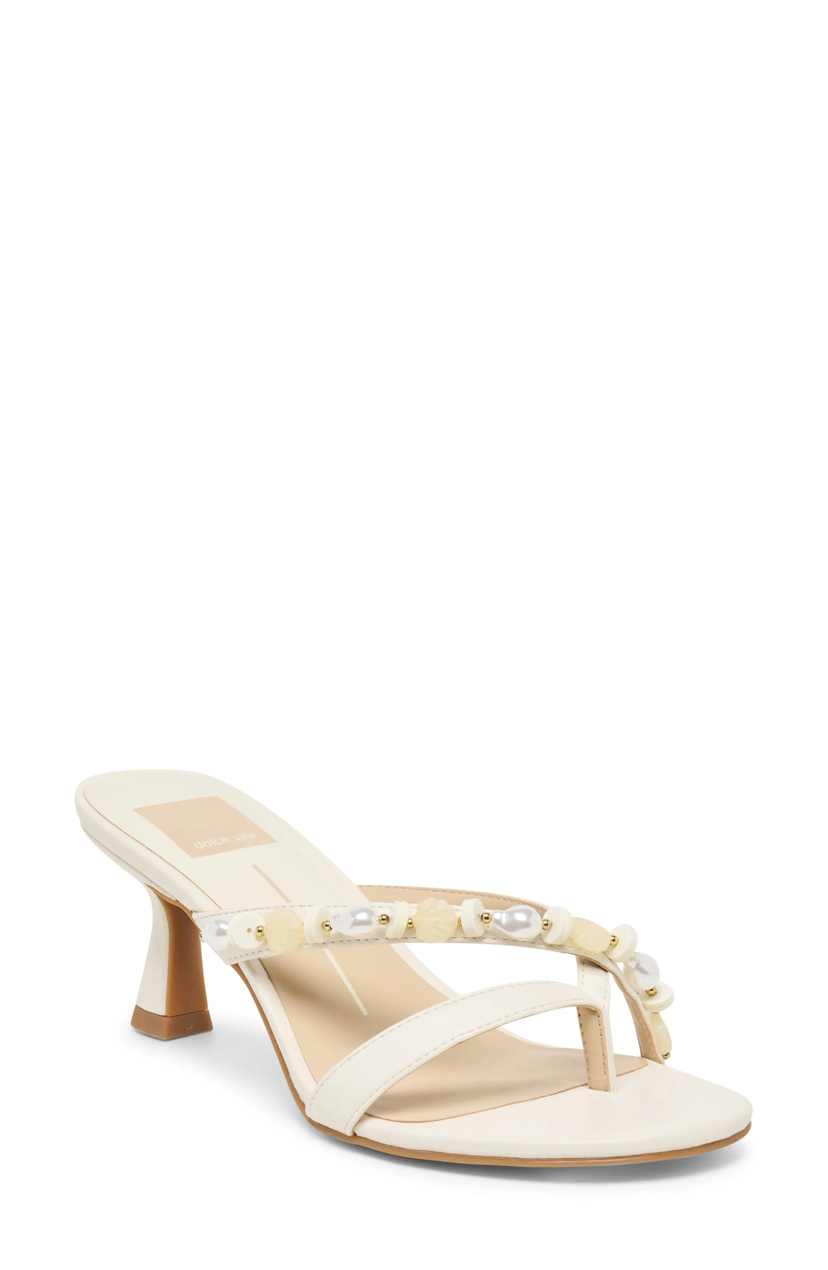 Daisy Embellished Slide Sandal (Women) | Nordstromrack | Nordstrom Rack