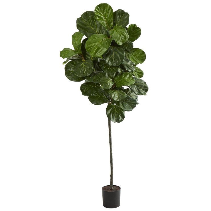 Nearly Natural 6.5’ Fiddle Leaf Artificial Tree | Target