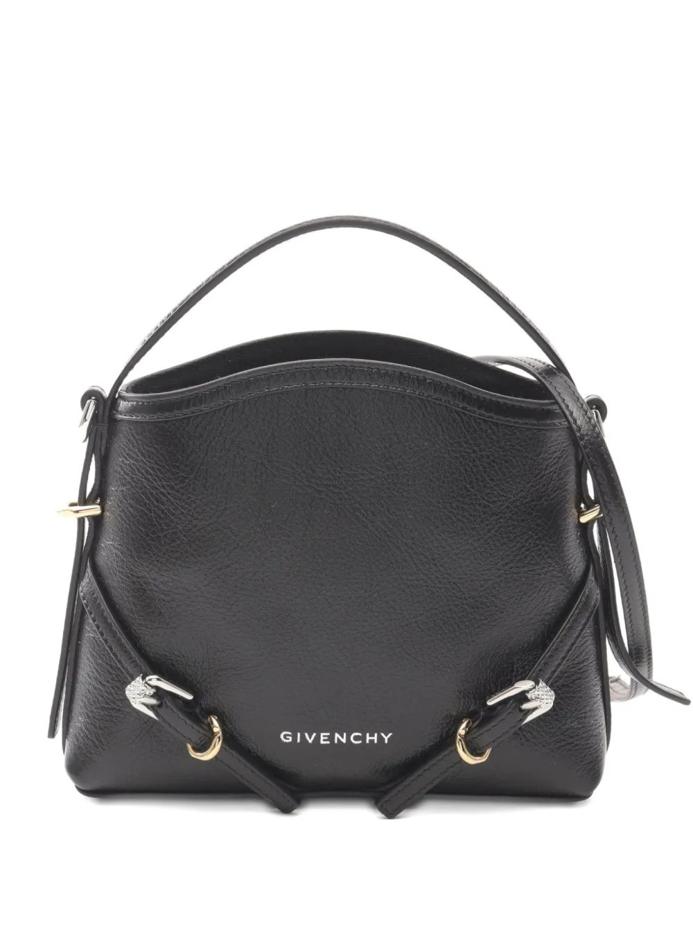 Givenchy Pre-Owned 2021 Nano Voyou shoulder bag - Black | Farfetch Global