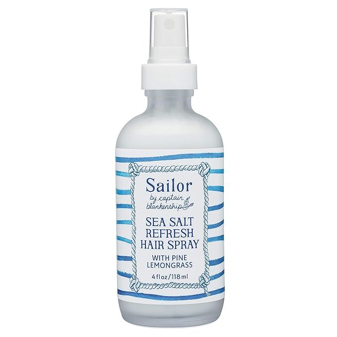 Captain Blankenship Sailor Sea Salt Refresh Hair Spray, Texturizing and Volumizing, Oil Absorbing... | Amazon (US)