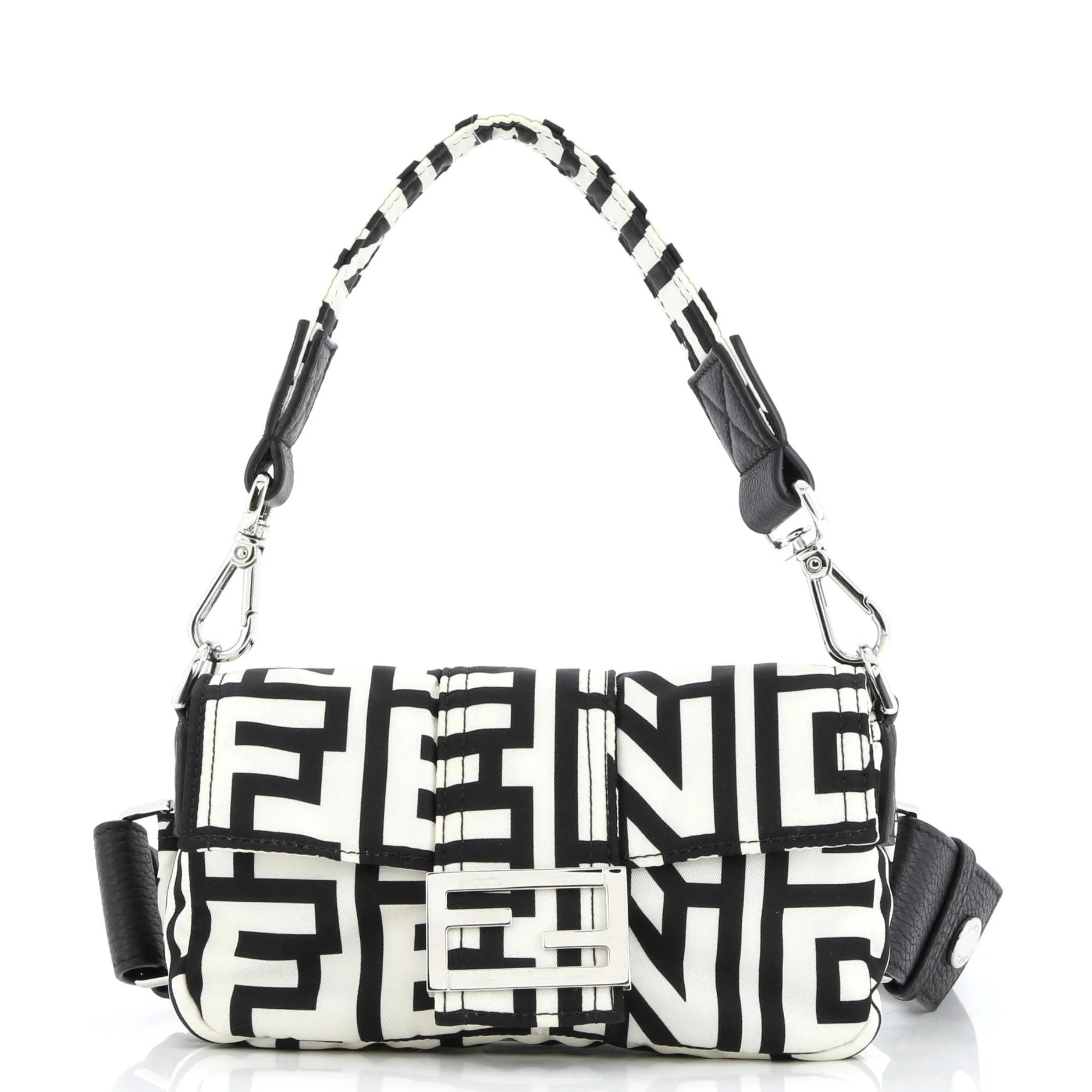 Pre-Owned Fendi x Marc Jacobs Baguette NM Bag Printed Nylon By Rebag | Walmart (US)