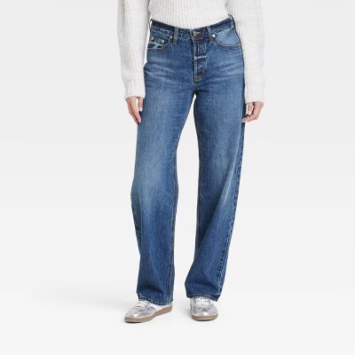 Women's Mid-Rise 90's Baggy Jeans - Universal Thread™ | Target