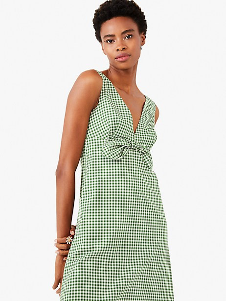 mini gingham bow dress | Kate Spade (US)