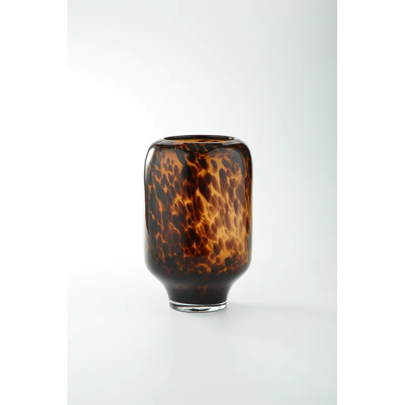 Mercer41 Ful Amber 11.02" Indoor / Outdoo Glass Table vase | Wayfair | Wayfair North America