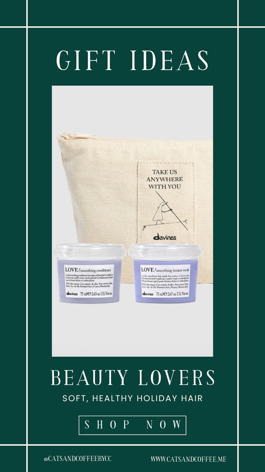 A travel-size shampoo and conditioner duo from one of my go-to brands — super moisturizing, perfect for winter, and great for gifting. I’m also tagging more luxe haircare sets, styling favorites, and travel-friendly minis for beauty lovers.

#LTKselfcare #LTKGiftGuide #LTKBeauty