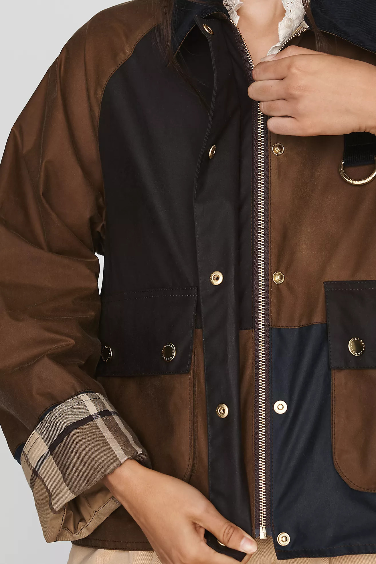 Barbour x Anthropologie 100% Cotton Jacket | Anthropologie (US)