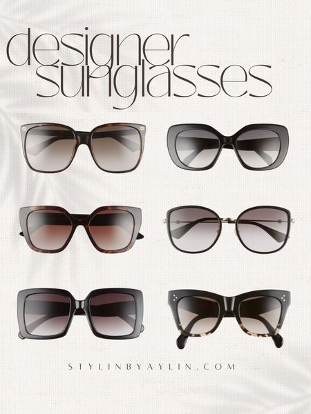 Designer sunglasses, accessories, travel style #StylinbyAylin #Aylin

#LTKtravel #LTKstyletip #LTKSeasonal
