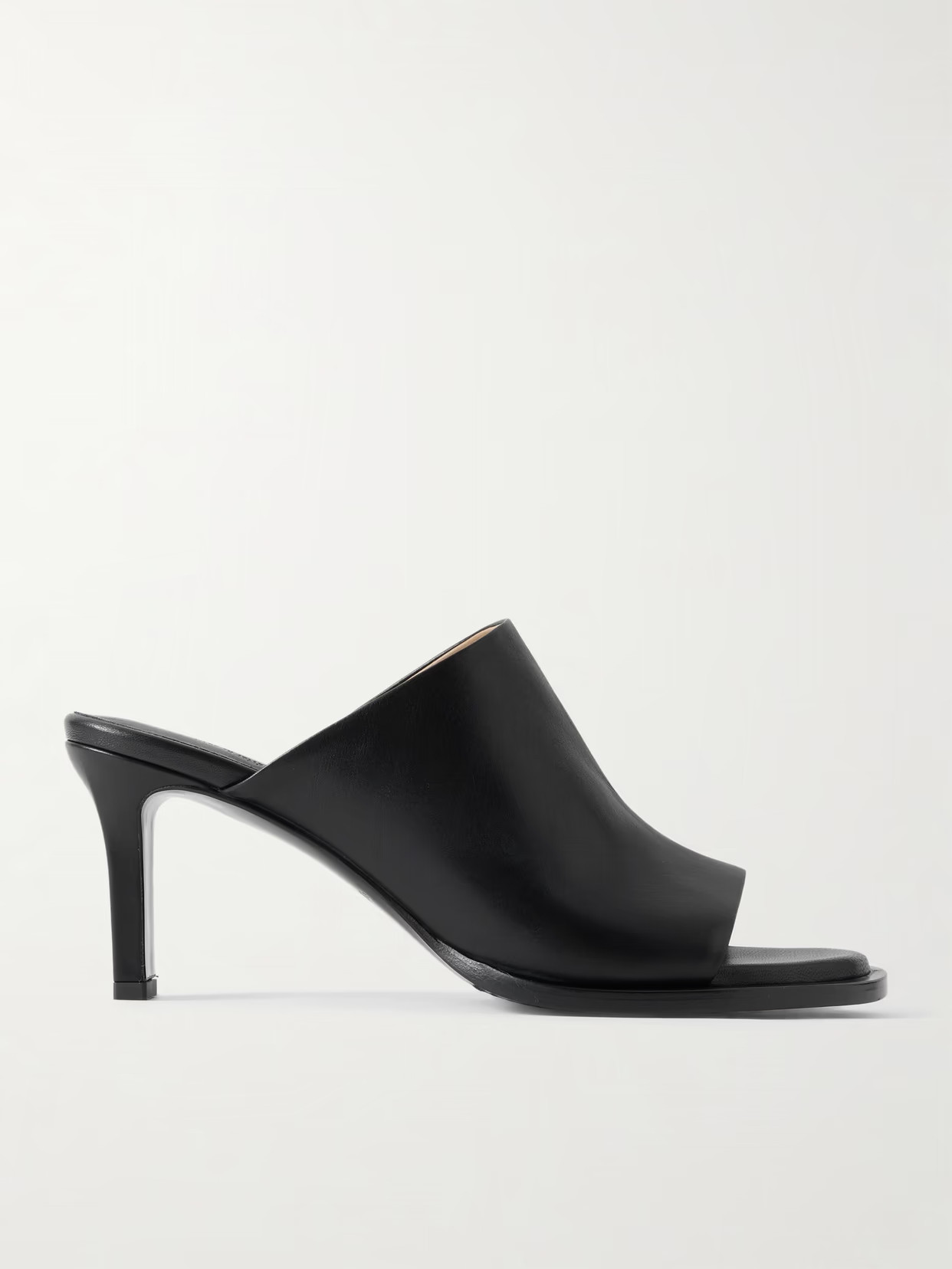 Tod's - Leather Mules - Black | NET-A-PORTER (US)