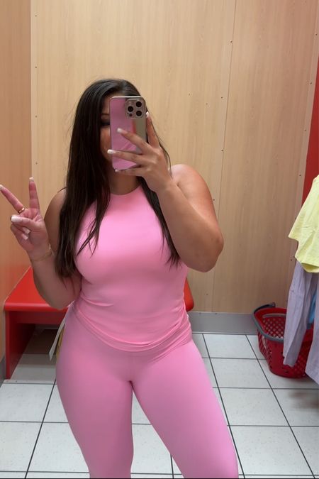 This pink athleisure set is so soft and comfy!!!! Perfect for spring!!! 

#LTKstyletip #LTKfitness #LTKfindsunder50