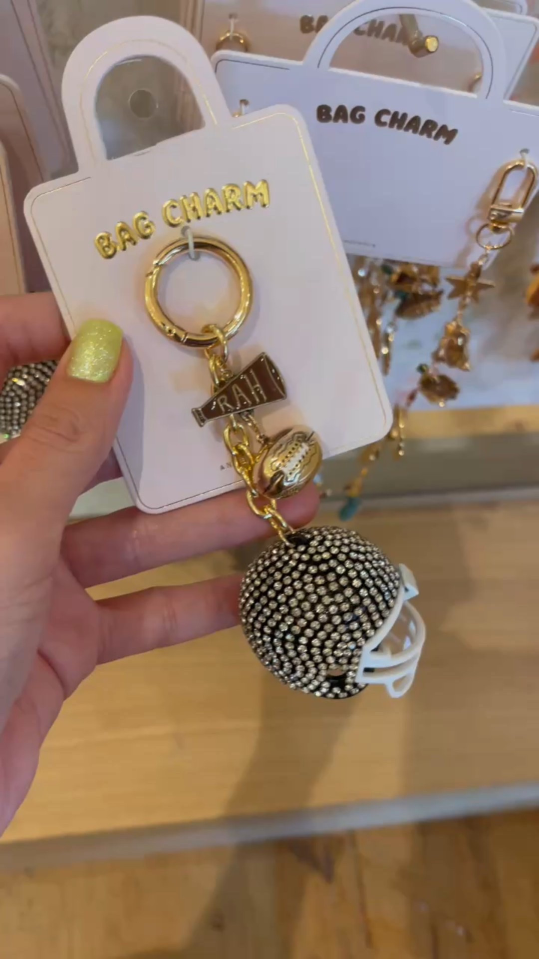 Football Bag Charms 🏈

#LTKStyleTip #LTKSeasonal #LTKFindsUnder50