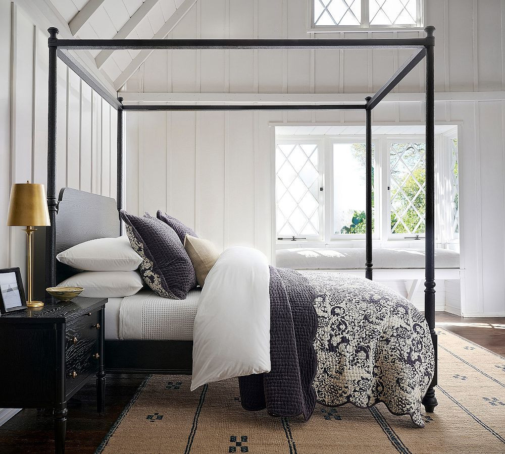 Velvet Scalloped Edge Reversible Quilt | Pottery Barn (US)