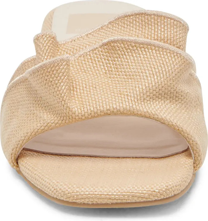 Dolce Vita Alumni Raffia Slide Sandal (Women) | Nordstrom | Nordstrom
