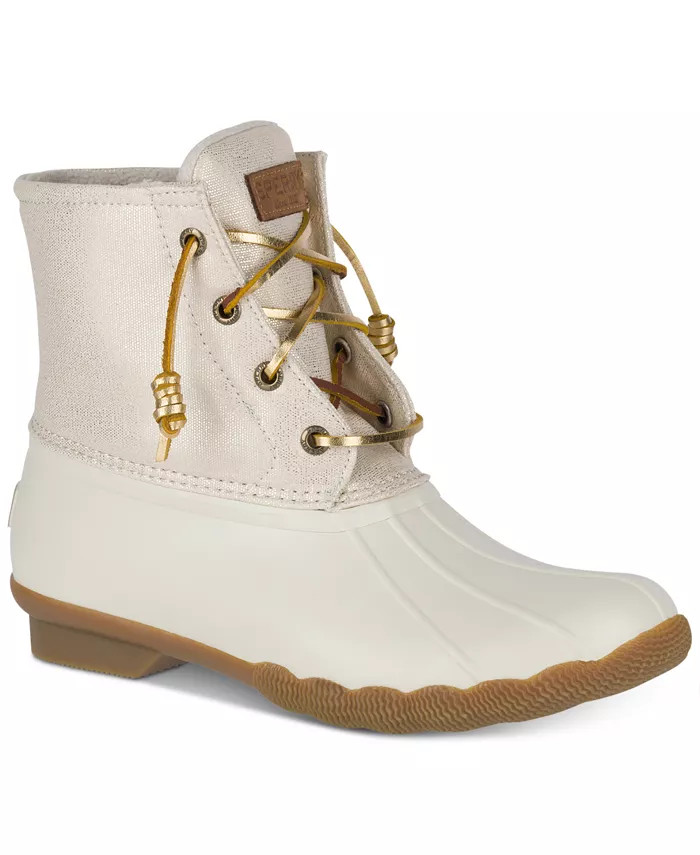 Sperry Women's Saltwater Waterproof Duck Boots, Created for Macy's - Macy's | Macy's