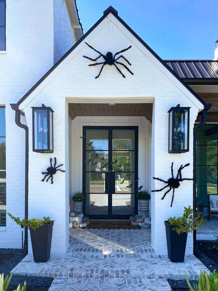 Halloween decor / spiders / Amazon home / exterior lighting / outdoor planters / door mat / faux pumpkin / fall decor 

#LTKhome #LTKHalloween #LTKfamily