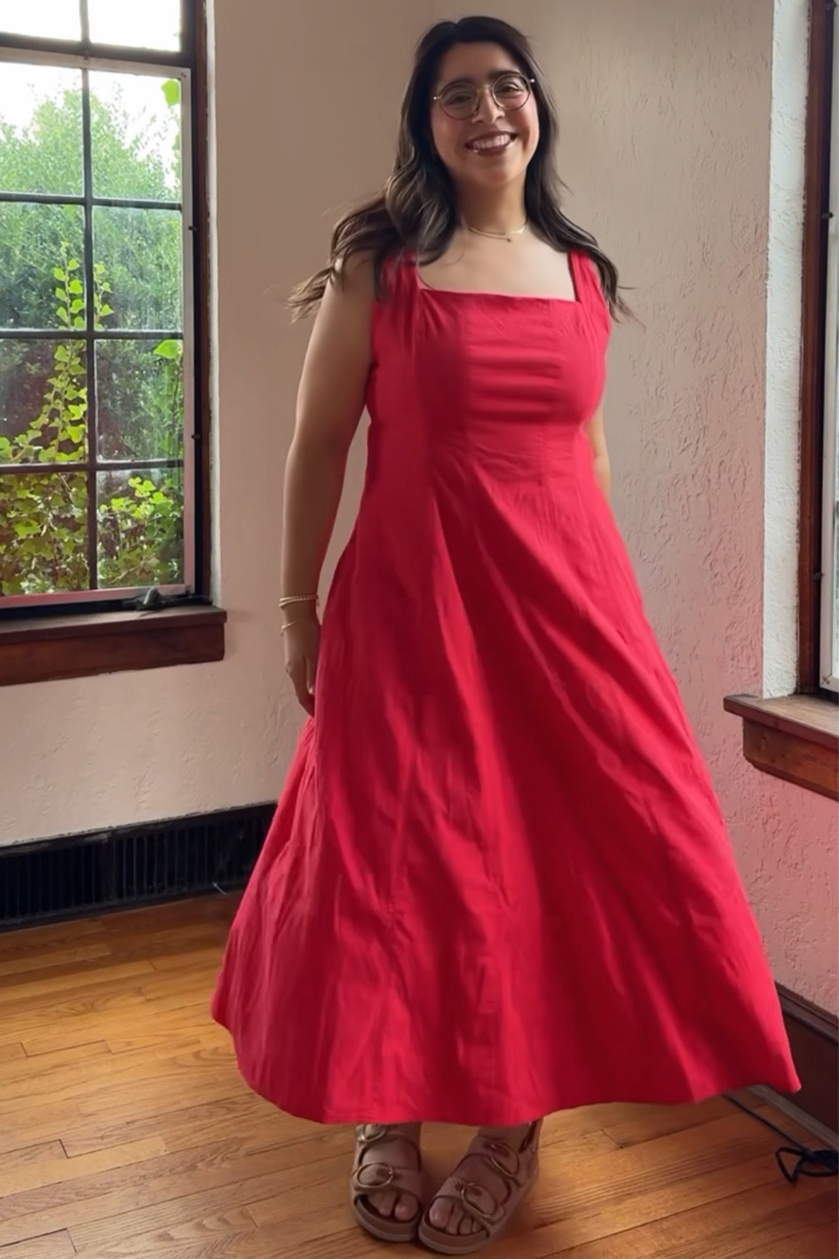 Wearing size large petite in the dress!

#LTKMidsize #LTKFindsUnder100 #LTKStyleTip