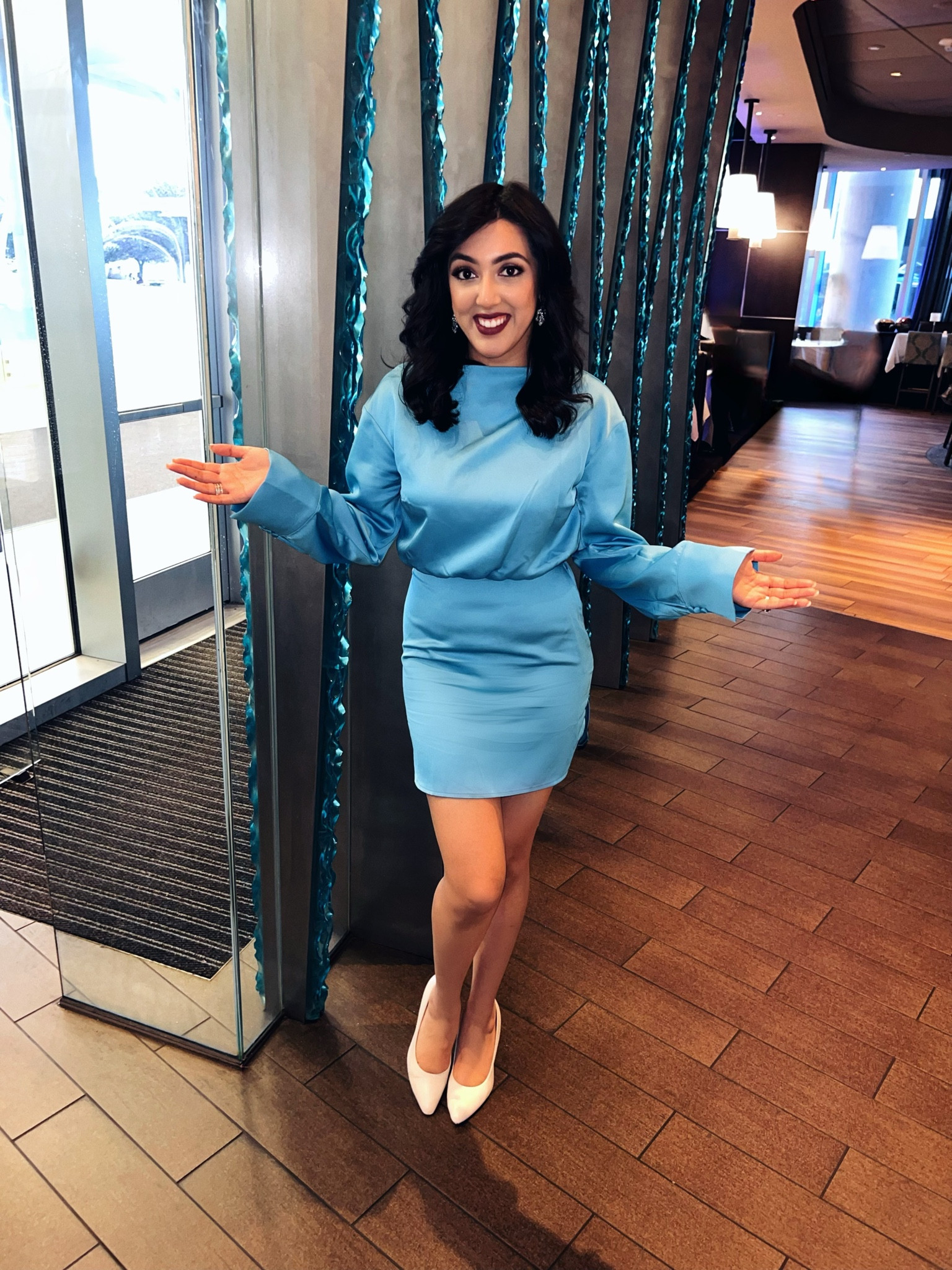 Classy sexy lavish mini dress sky blue asos happy hour cocktail dress 

#LTKworkwear #LTKwedding #LTKparties