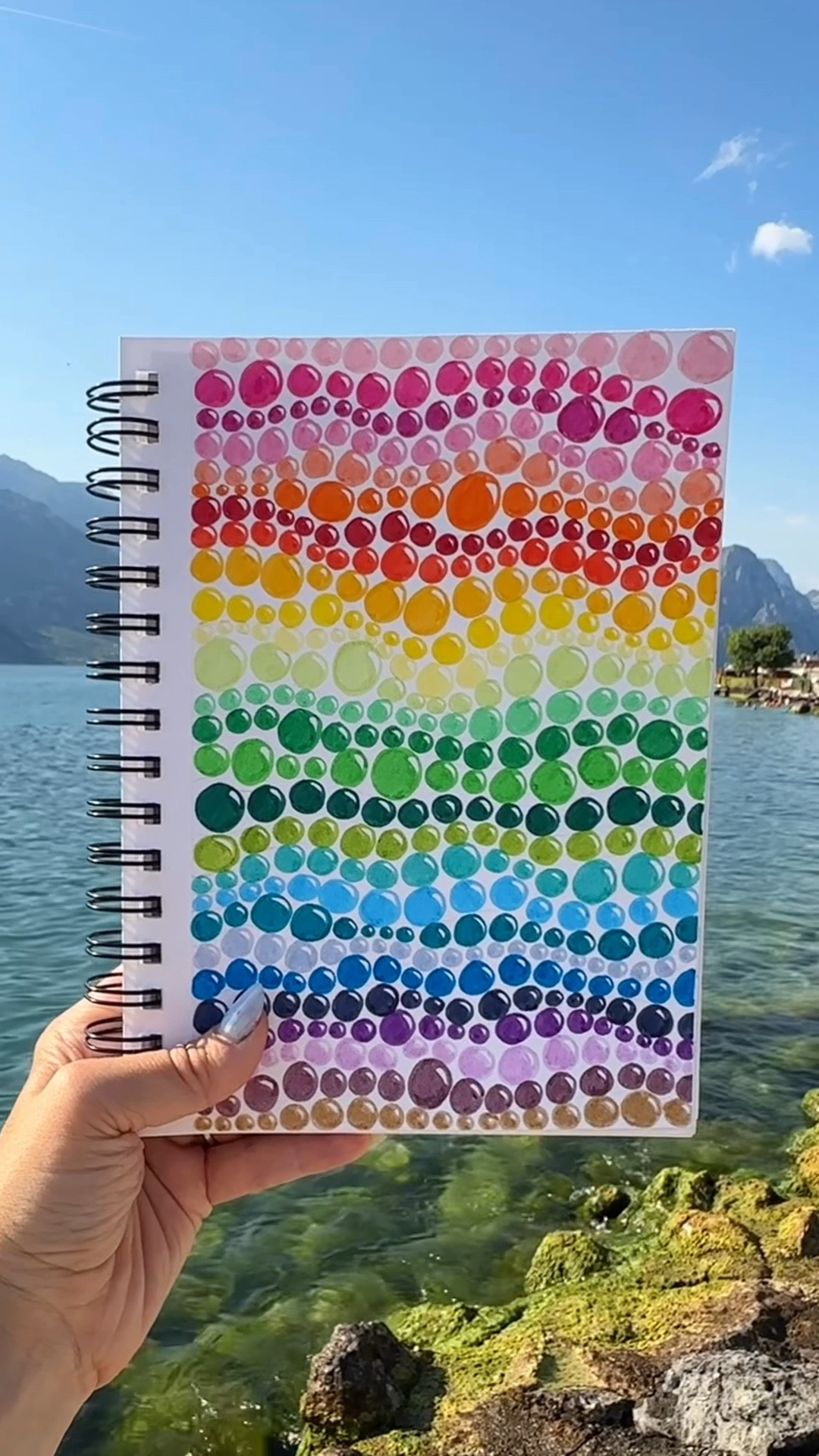 Pigment arts brush pens. Work amazing on so many surfaces and they don’t bleed through paper. 