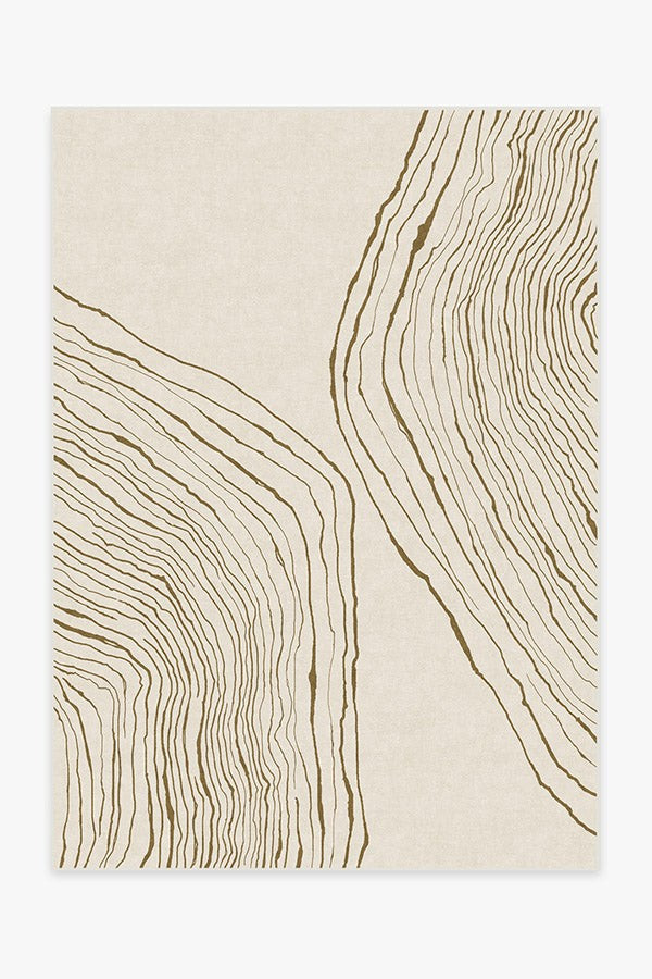 Nina Takesh Seine Camel & Ivory Rug | Ruggable