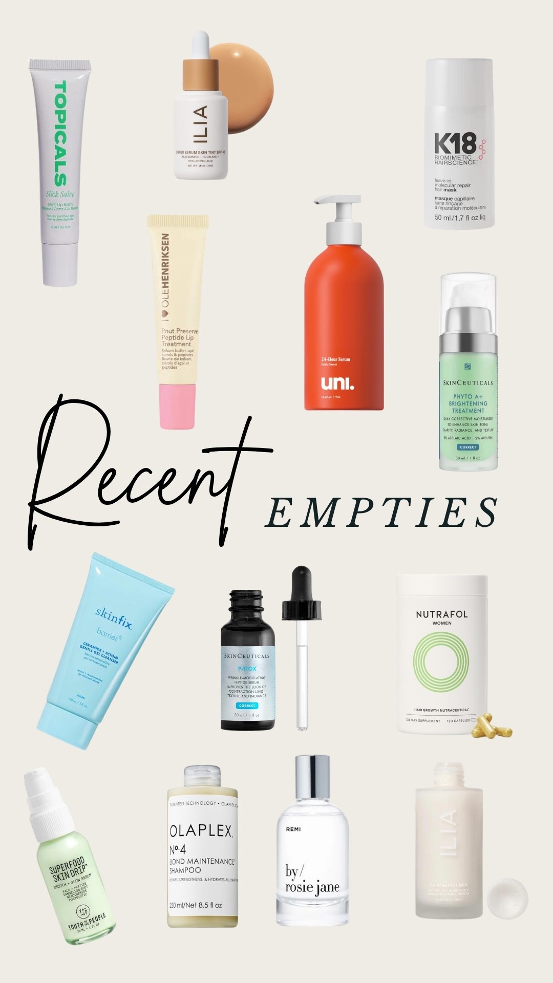 My recent beauty empties! Products I used up and loved.

#LTKselfcare #LTKBeauty