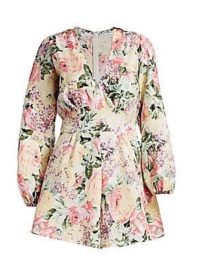 Maribelle Floral Playsuit | Saks Fifth Avenue