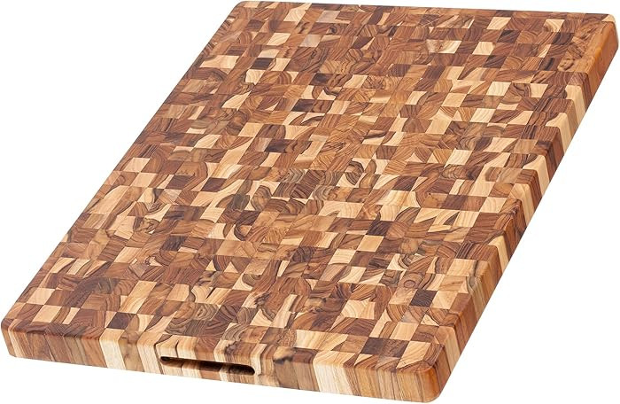 Teakhaus Butcher Block Cutting Board - Extra Large Wooden Cutting Board - Holiday Gift Ideas for ... | Amazon (US)