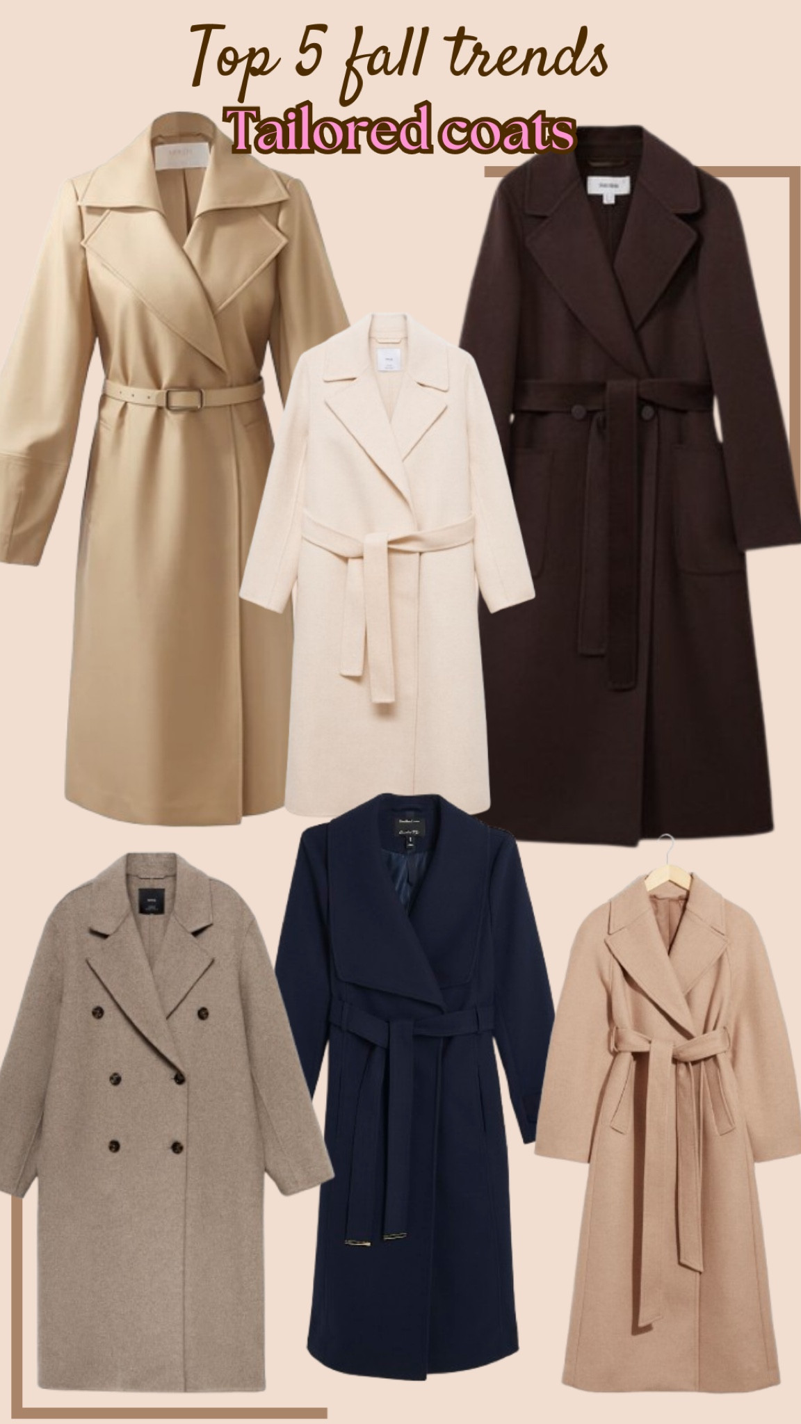 One of the five trends for this fall season is tailored coats! I’ve selected my favourites that will keep you warm during colder fall weather. They’re super stylish, classy and chic! 

#LTKNYFW #LTKSeasonal #LTKStyleTip