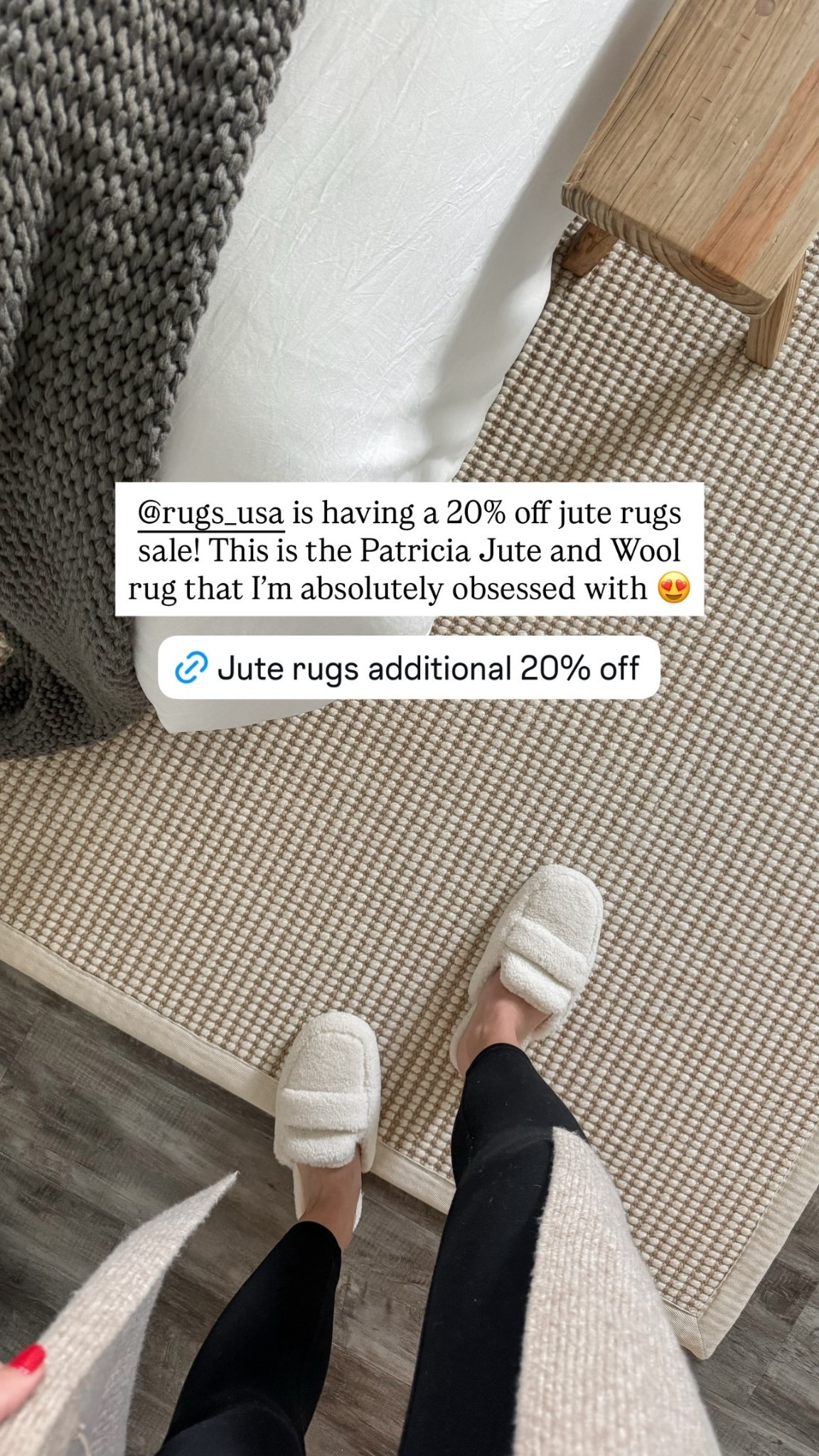 @Rugs USA is having a 20% off jute rugs sale! This is the Patricia Jute and Wool rug that I’m absolutely obsessed with 😍

#LTKSaleAlert #LTKHome
