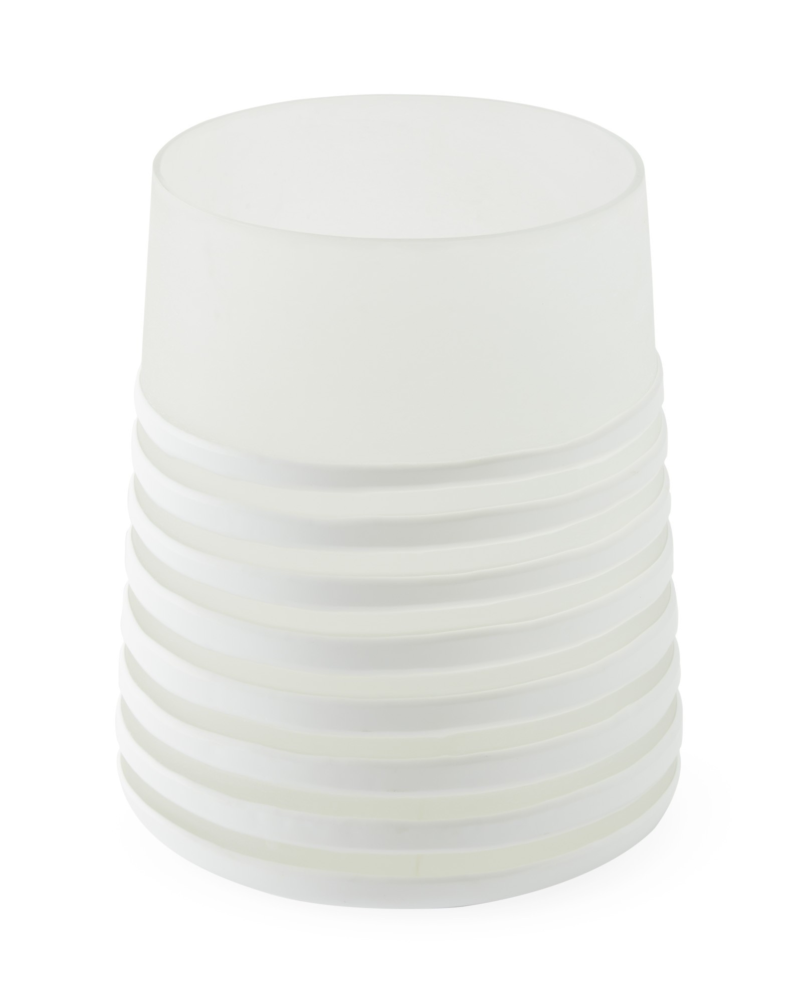 Striped Glass Vase | Serena and Lily