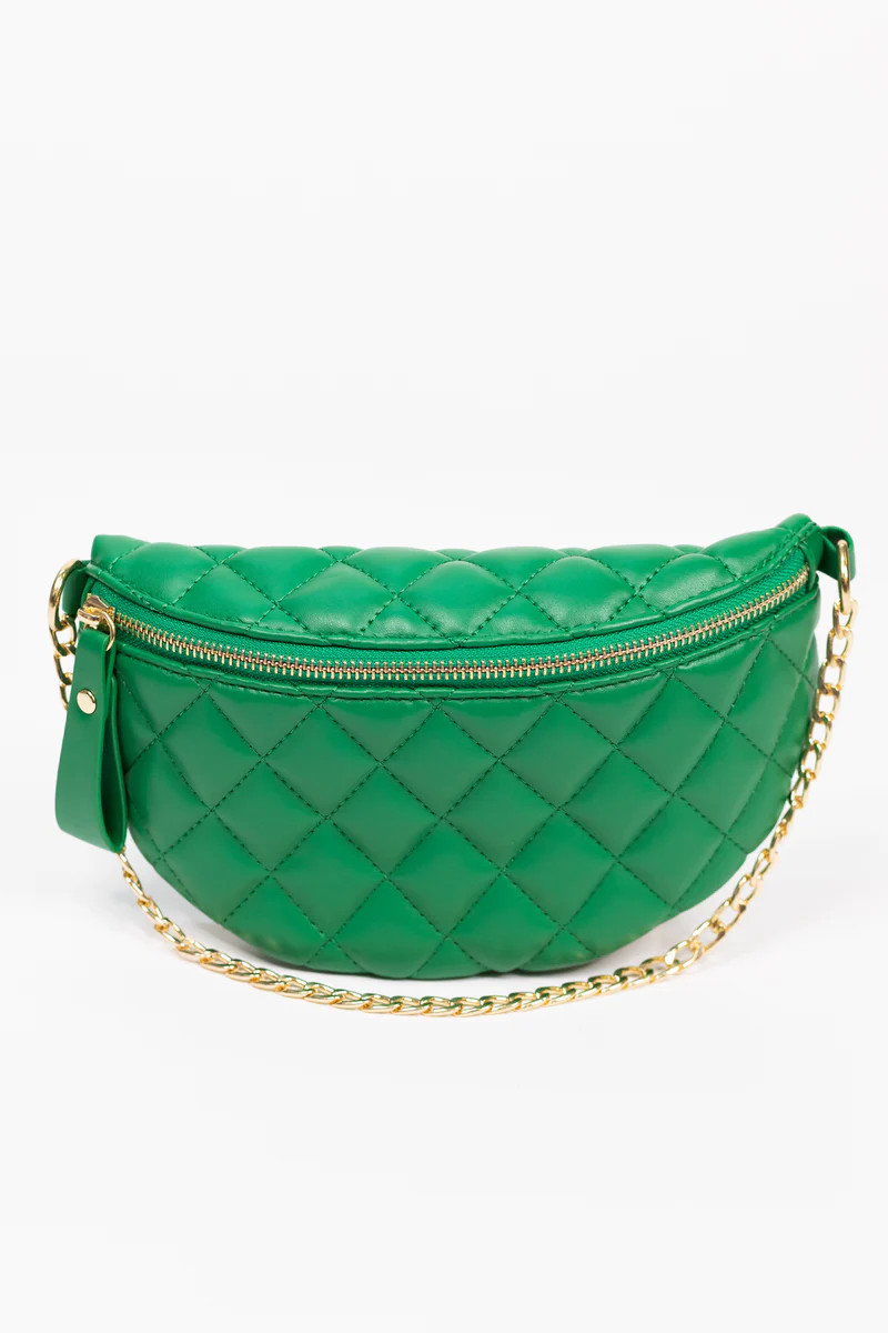 Allegra Belt Bag- Green | Avara