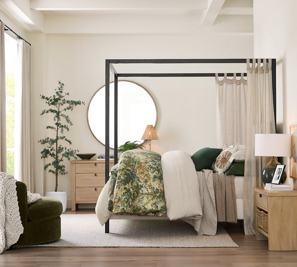 Greenwood Percale Duvet Cover | Pottery Barn (US)