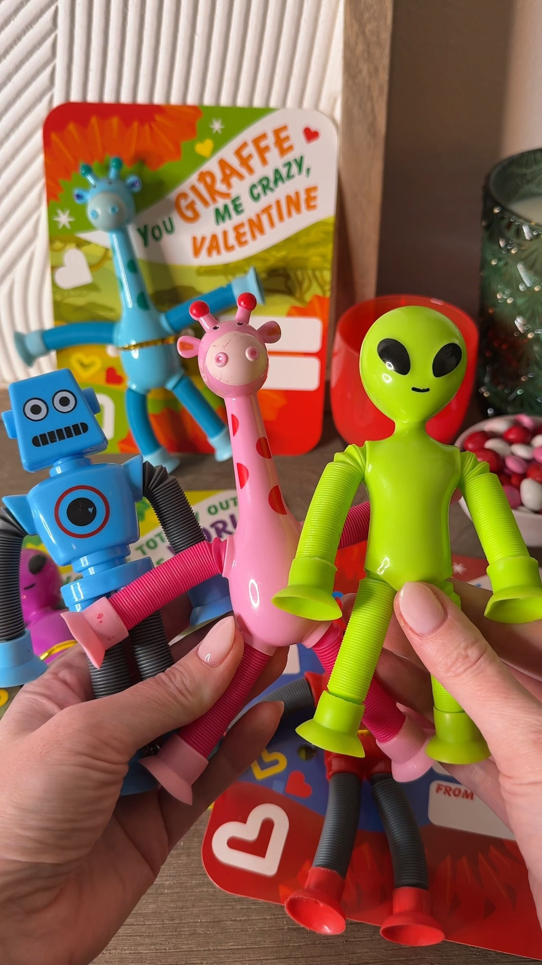 These are the cutest Valentine’s for your kids to give their friends at school! One set comes with three options and multiple colors! Perfect for both boys and girls, colorful, and good quality. 

#LTKKids #LTKWatchNow #LTKFindsUnder50