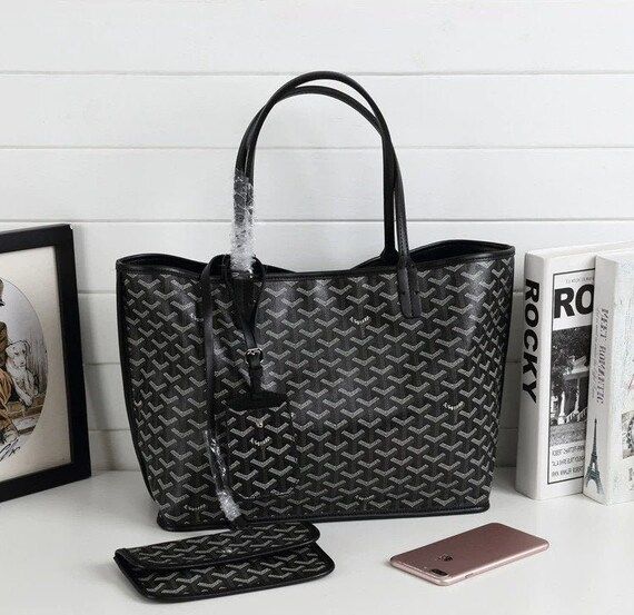 Goyard Bag, Leather Shoulder Bag For Woman, Leather Tote Bag For Women Handmade, Gift For Her | Etsy (US)
