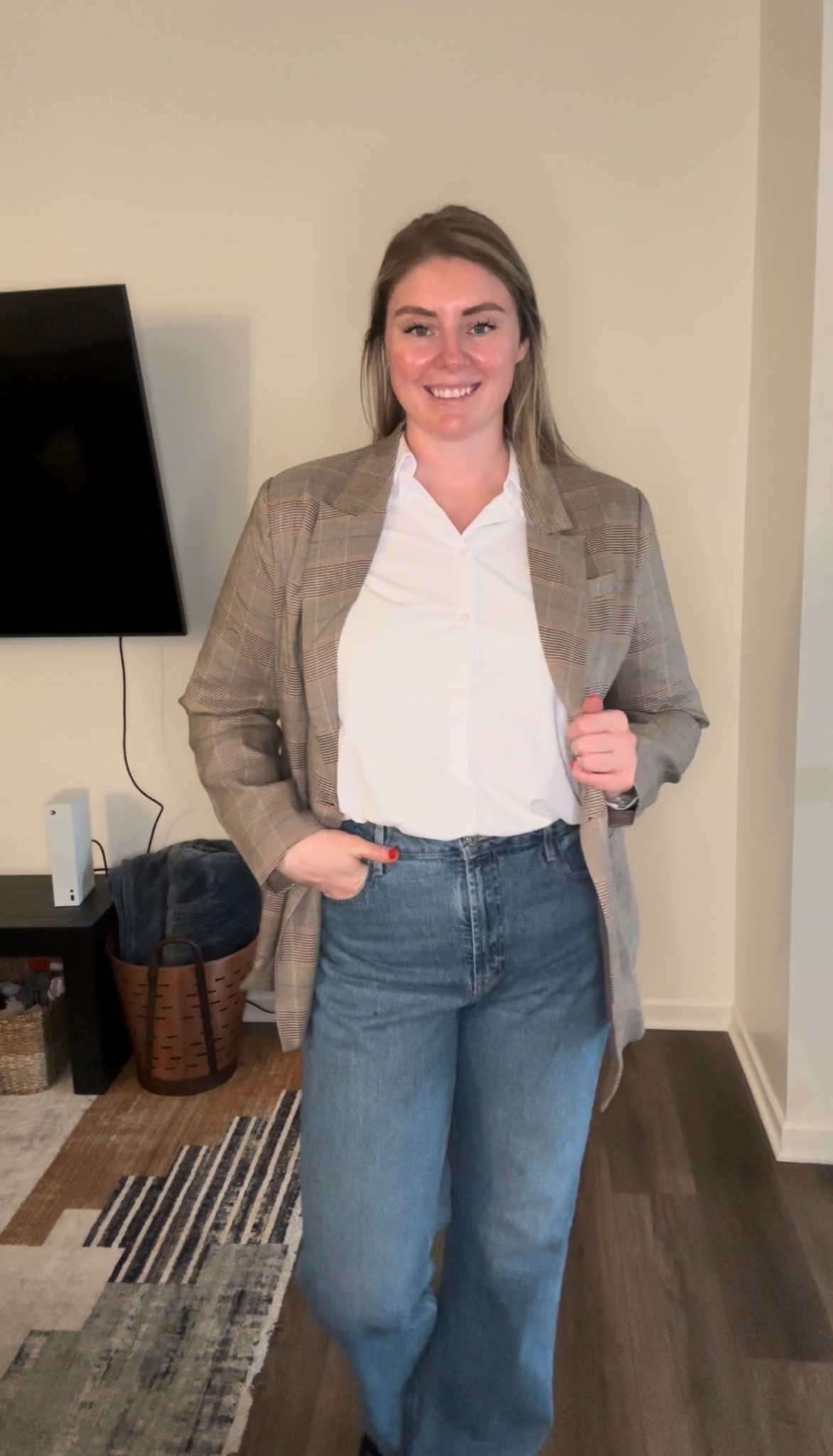 A stunner of a blazer for your next office meeting! 

Im in XXL, it is TTS

plus size fashion, mid size fashion, affordable fashion, blazers, office wear, work wear