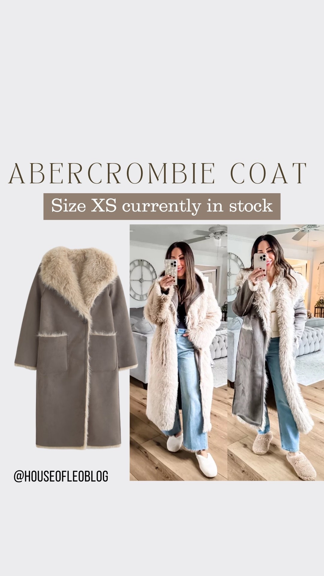 Wearing XS winter coat, suede coat, faux fur coat, statement coat, Abercrombie coat

#LTKGiftGuide #LTKSaleAlert #LTKOver40