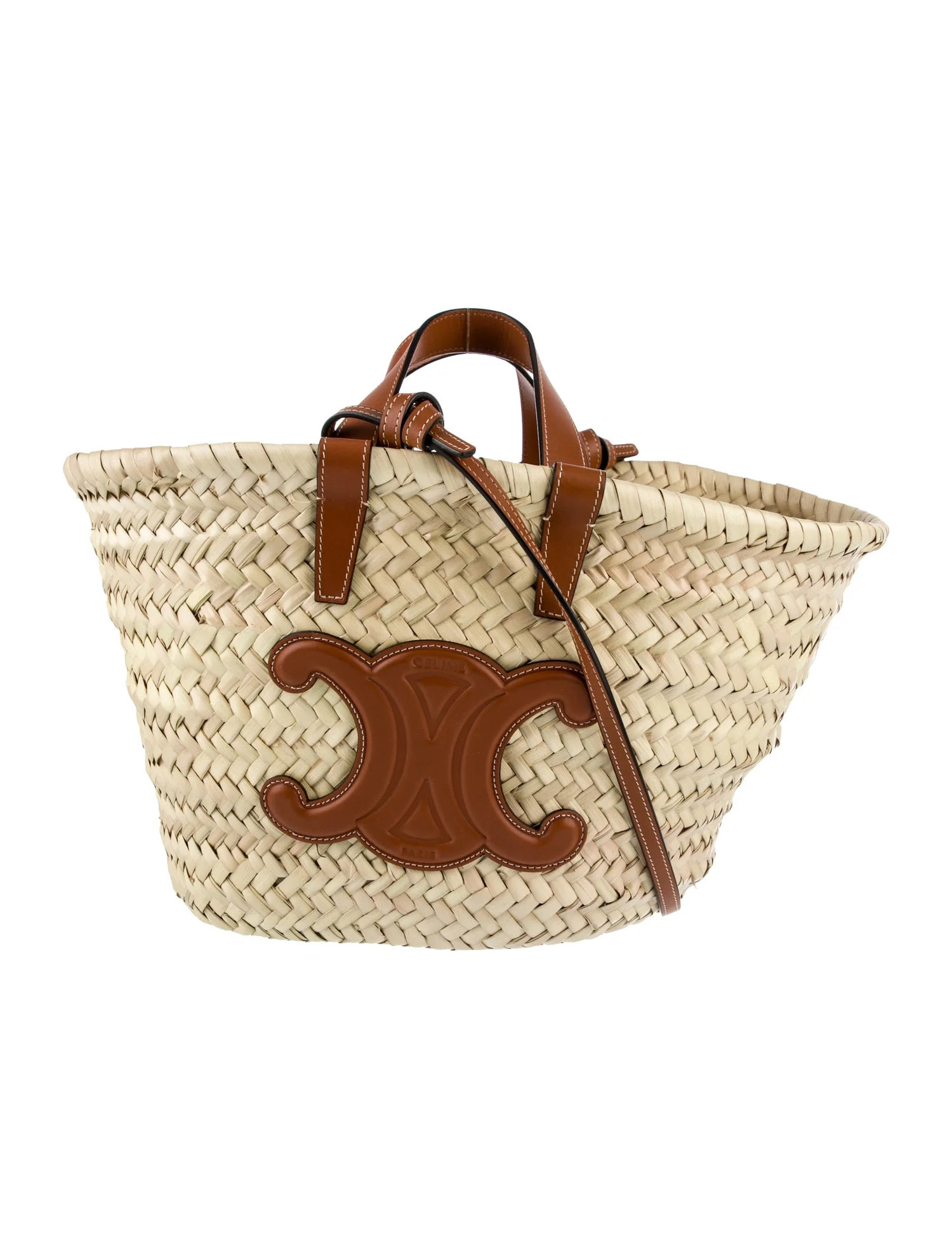 Medium Triomphe Classic Panier Tote | The RealReal