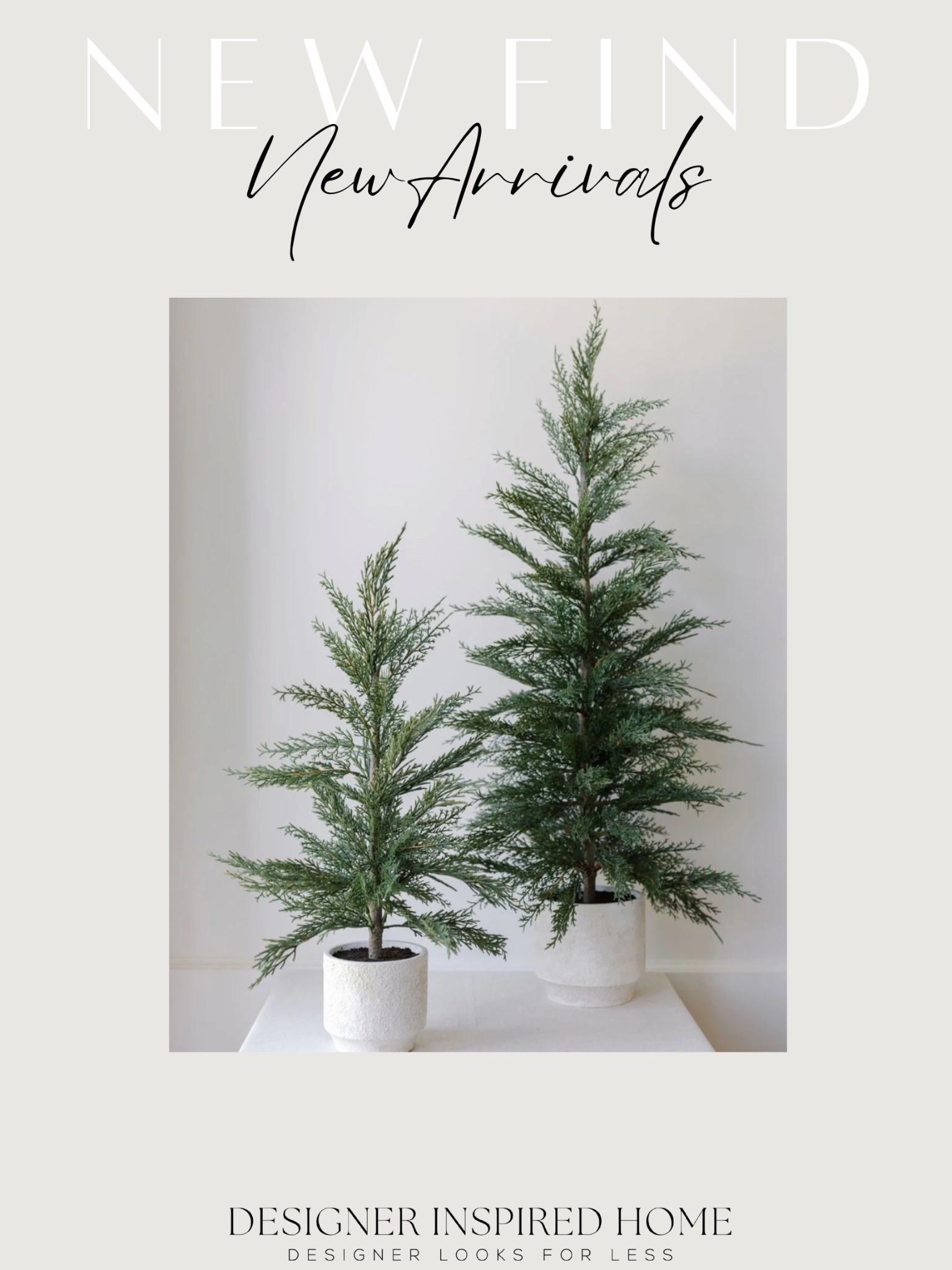 New arrival mini trees! 

#LTKSeasonal #LTKHome #LTKFindsUnder100