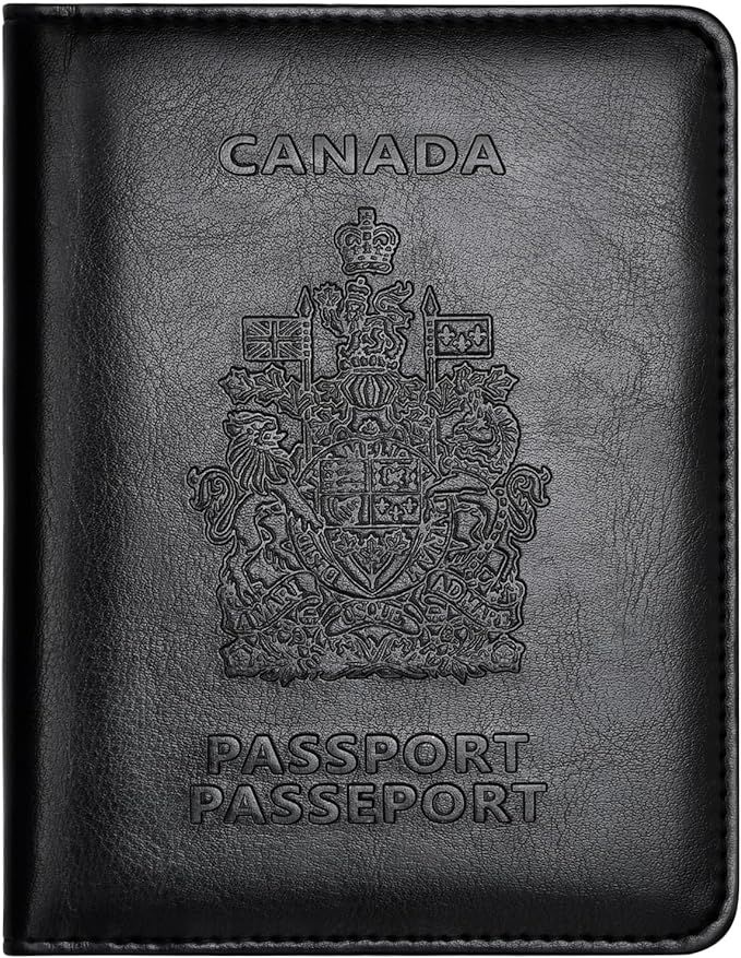 DEFWAY Passport Holder Travel Wallet - RFID Blocking Passport Cover Case for Women and Men, Trave... | Amazon (CA)