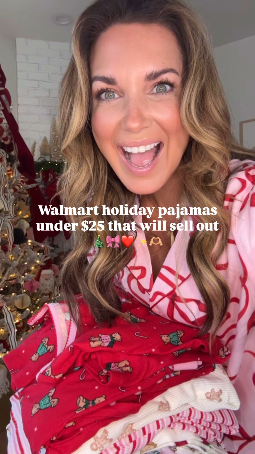 Walmart has thee cutest Christmas pajamas under $25!! 
Wearing size medium 

#LTKPetite #LTKFindsUnder50 #LTKHoliday
