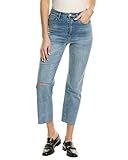 [BLANKNYC] womens Women's Sustainable Rib Cage Denim With Rip at Knee Pants, Love to See It, 31 US | Amazon (US)