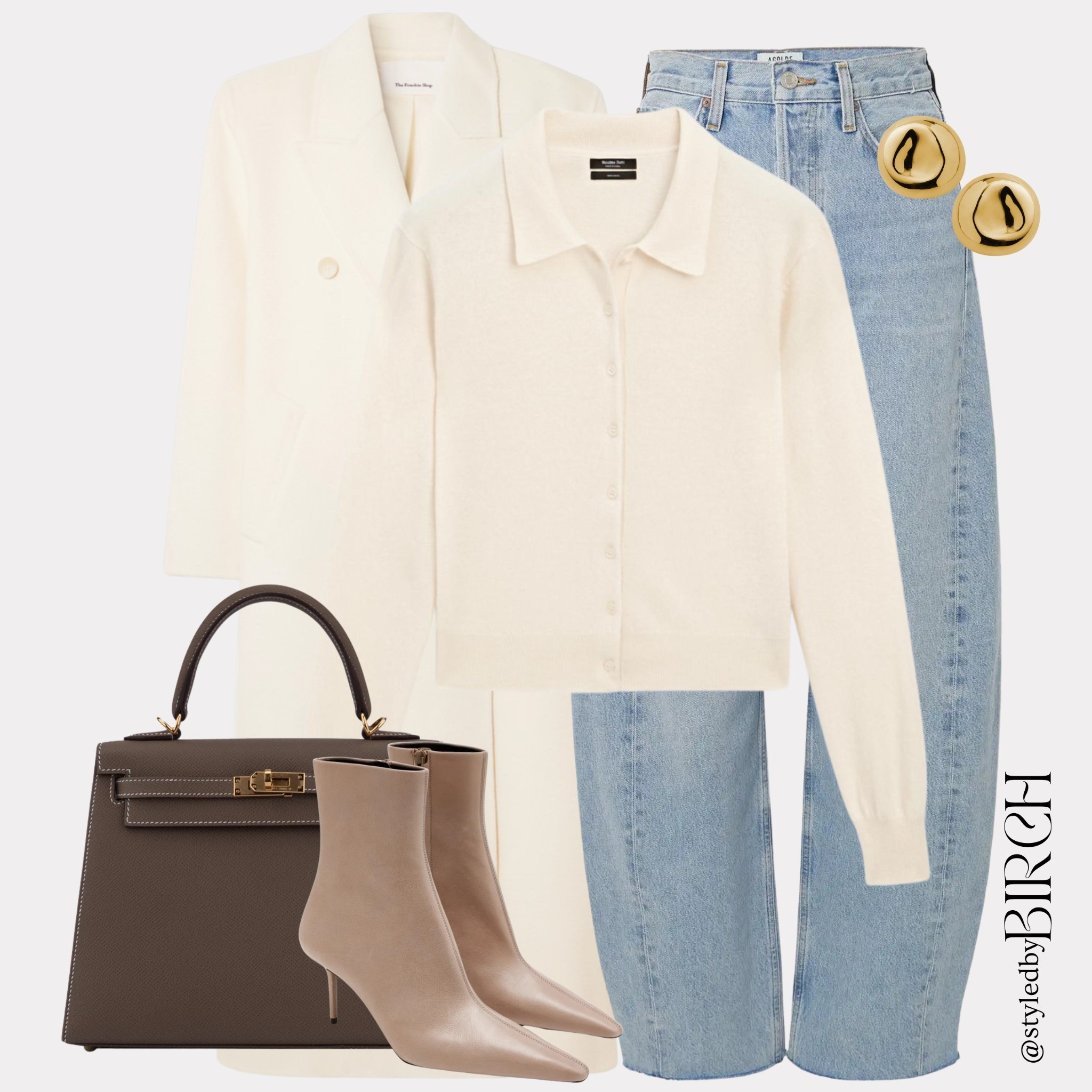 Layering season 🤍

Cream Coat, Cream Knit Cardigan, Light Wash Jeans, Taupe Ankle Boots, Dark Taupe Structured Bag

#LTKeurope #LTKfestive #LTKwinter