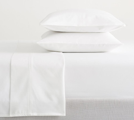 700-Thread-Count Sateen Sheet Set | Pottery Barn UK