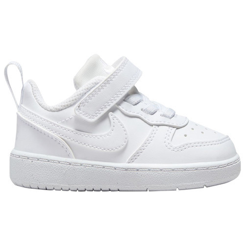 Nike Court Borough Low Recraft - Boys' Toddler White/White Size 10.0 | Champs Sports