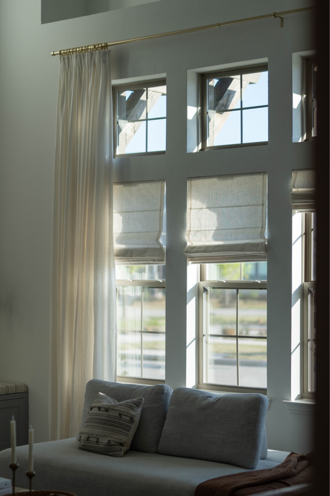 You can get pleated curtains for the fraction of the cost with this easy hack! 
Here’s a link to the pleat hooks, curtain rod and curtain rings I used🖤



#ikeahack #diycurtains #homedecor 

#LTKunder50 #LTKFind #LTKhome